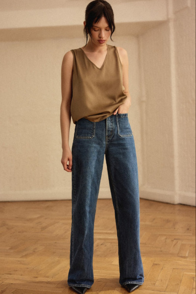 Looking for a satin or silk top and similar trousers