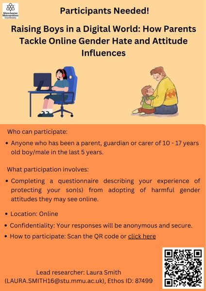 Parents of 10 - 17 year old sons needed!