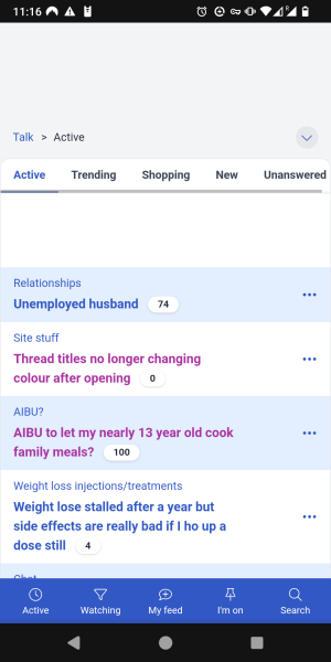 Thread titles no longer changing colour after opening