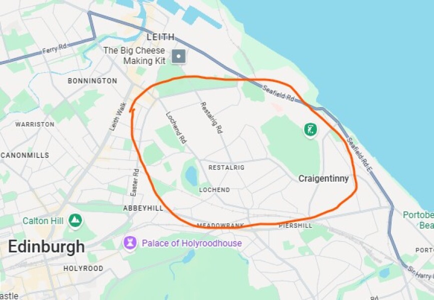 Would a Just Eat voucher be a useful birthday gift in this part of Edinburgh?
