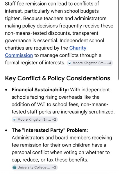 Whitehall “braced for private schools collapse” 7