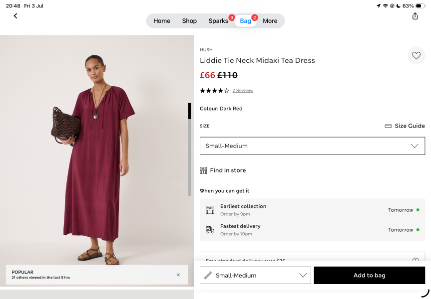 Which dresses worked well for you in the heatwave last week?