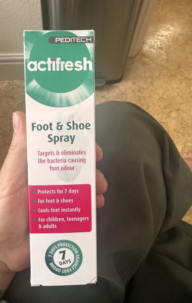 If you have smelly feet