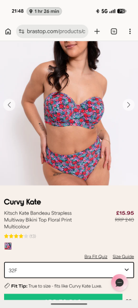 Help me find a bikini for 13yo DD who's a 30F on top?