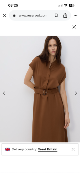 Help identifying a chocolate brown graduation dress seen at Newcastle