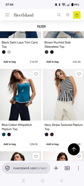 Which jeans & top?