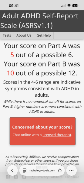 Experiences of ADHD assessment and diagnosis in adulthood