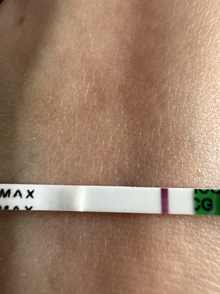 Faint positive?