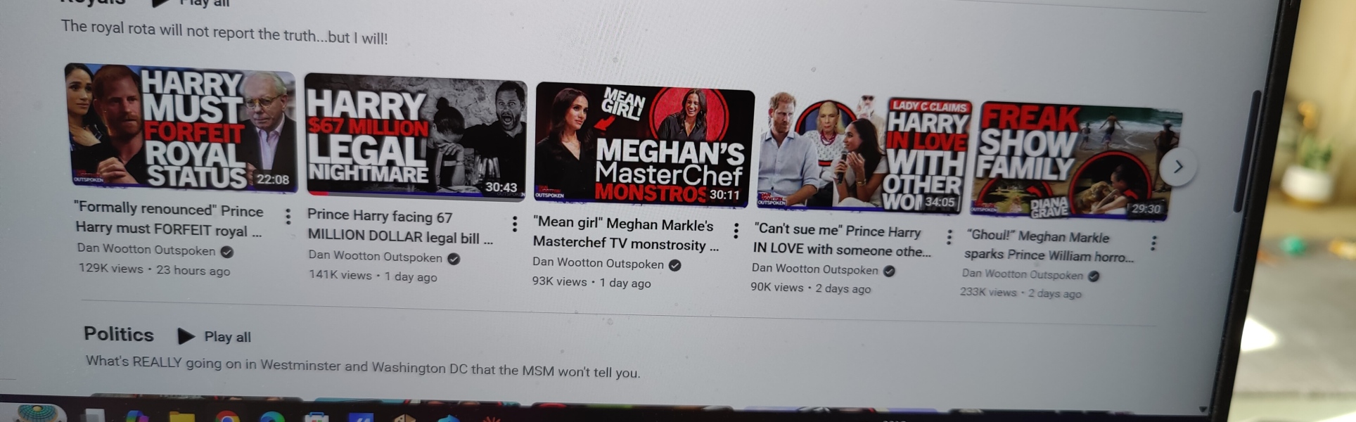 Dan Wootton obsessed with H &M