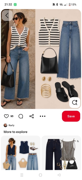 Which jeans & top?
