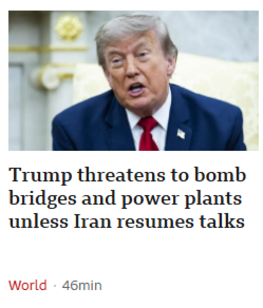 Oh, peacemaker, peacemaker make me some peace - Trump Thread #167