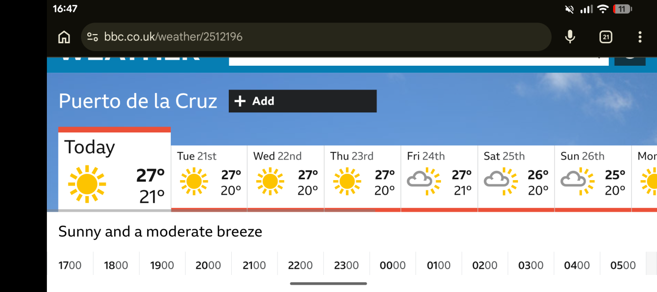 To expect Spain to be hot in August!?