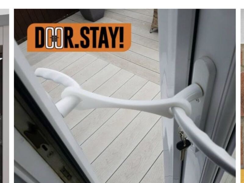 Solution to hold patio doors open?