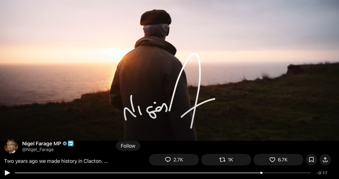 Count Binface has a genuine chance against Nigel Farage!