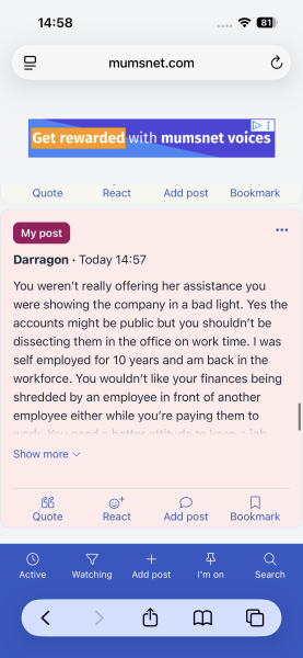 I don’t like this new feature - but I might if you changed it