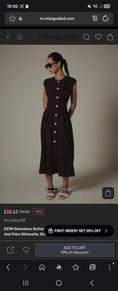 Help identifying a chocolate brown graduation dress seen at Newcastle