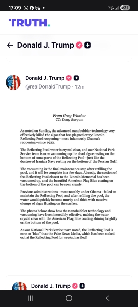 Green Is The New Blue - Trump Thread #166