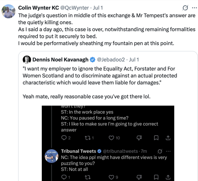 Tempest v Rural Payments Agency Tribunal Thread 4