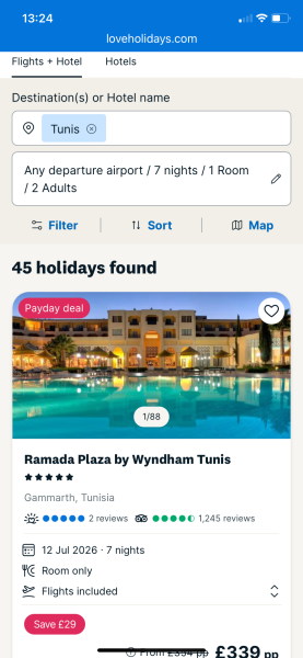 Tunis package ?