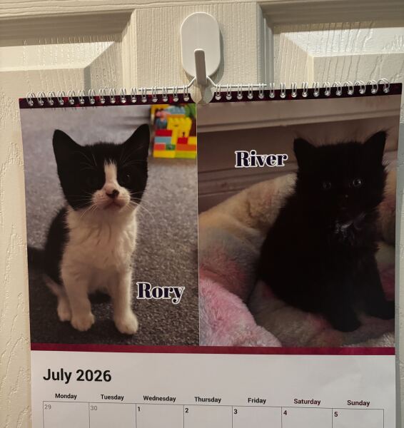 July - What's the design on your calendar?