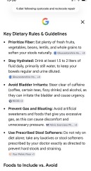 Recovery and bowel movements after prolapse repair surgery
