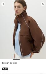 Looking for a lightweight showerproof jacket with a cardigan feel