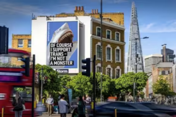 Do you support “trans” or are you a monster? New Good Law Project billboard campaign.