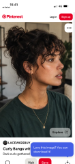 To cut all my hair off and get a curly short cut with a fringe 🙈