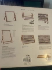 Any weavers here? Brand new to weaving, Milward frame Loom
