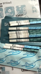 Trying to conceive with PCOS and long run of near positive ovulation tests