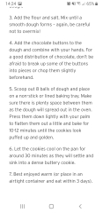 Chocolate chip cookies recipe