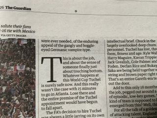 To find Thomas Tuchel strangely attractive?