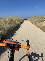 Feeling nervous before my solo cycling trip abroad by ferry