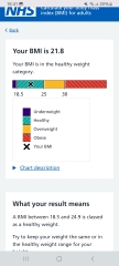 Anyone else motivated by seeing the BMI chart slider go down? Pics included. 😁