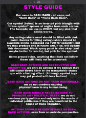 I reckon this BashBack business is going to backfire