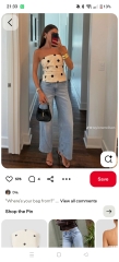 Which jeans & top?