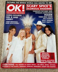 Geri halliwell even wore white to mel c wedding
