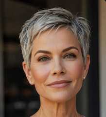 Pixie haircut for over 50s?