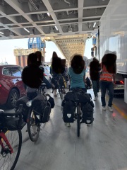 Feeling nervous before my solo cycling trip abroad by ferry