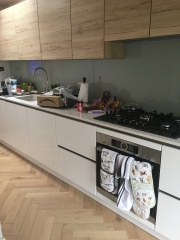 New kitchen and need to tone down the monochrome and warm it up