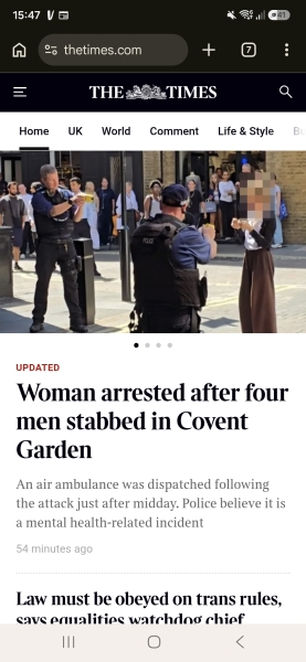 Covent Garden - why don't I trust the reporting ?