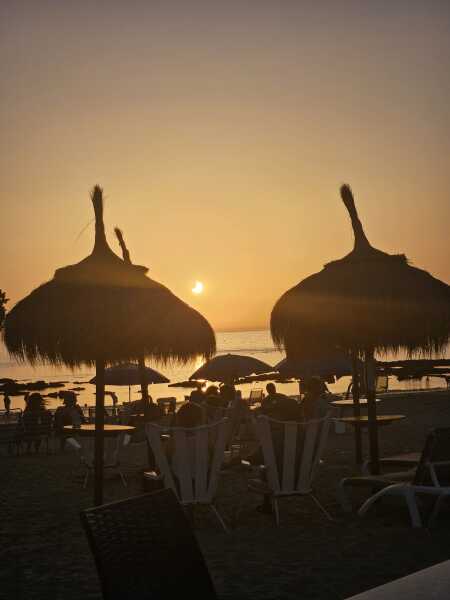 Solar eclipse this evening.