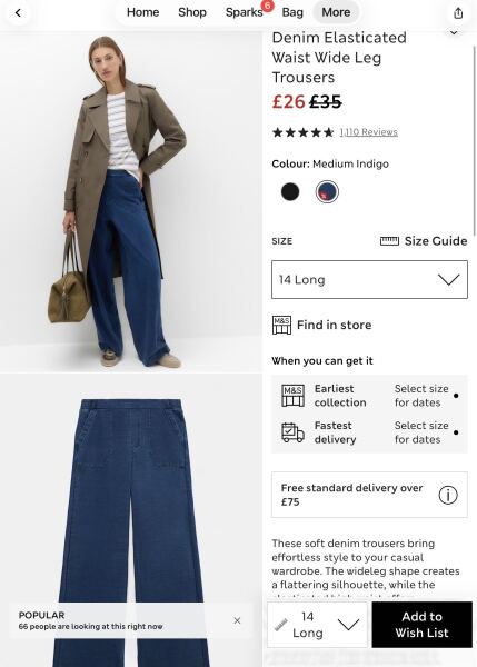 Jeans with a soft waistband - do they exist?