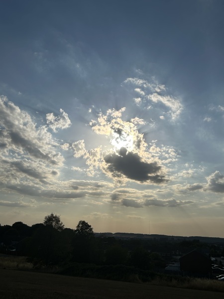 Solar eclipse this evening.