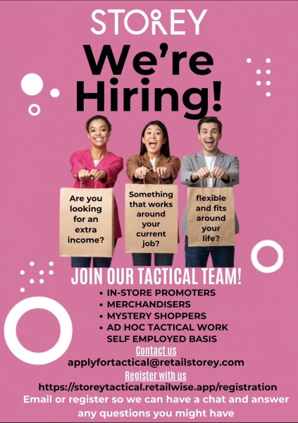 Flexible job opportunities around existing work or family commitments
