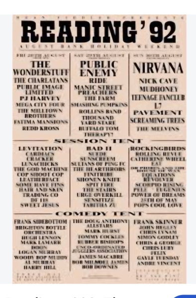 Reading Festival Drama