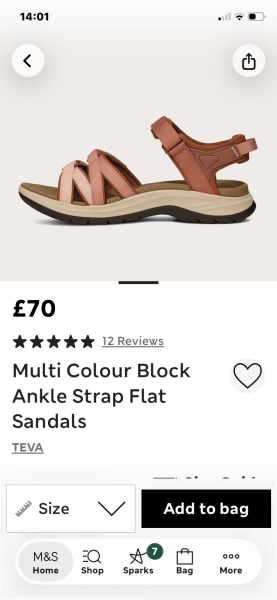 Walking sandals