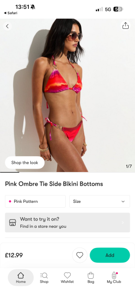 What's a modern/fashionable style of bikini?