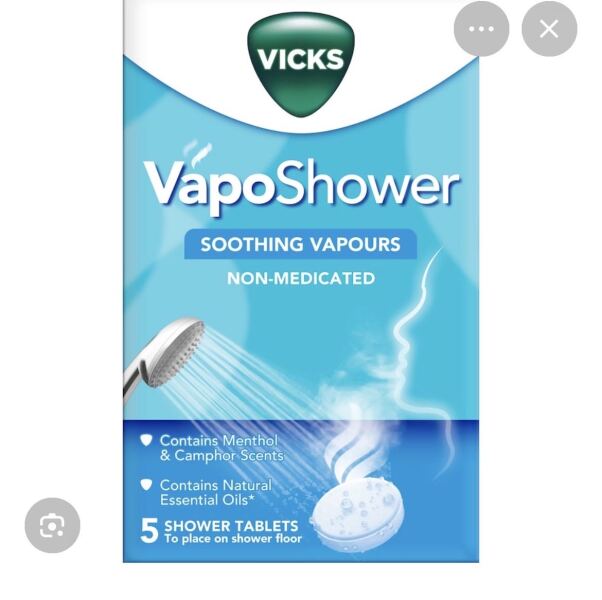 How do I have a vicks vaporub eucalyptusy shower?