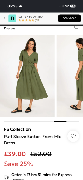 Looking for online midi day dresses in block colours for winter holidays